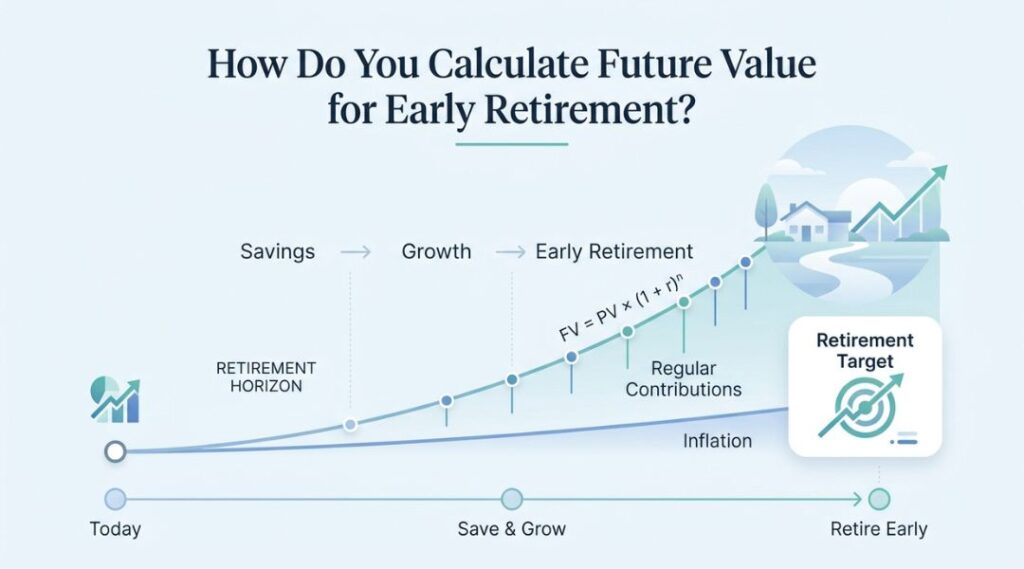 Calculate Future Value for Early Retirement